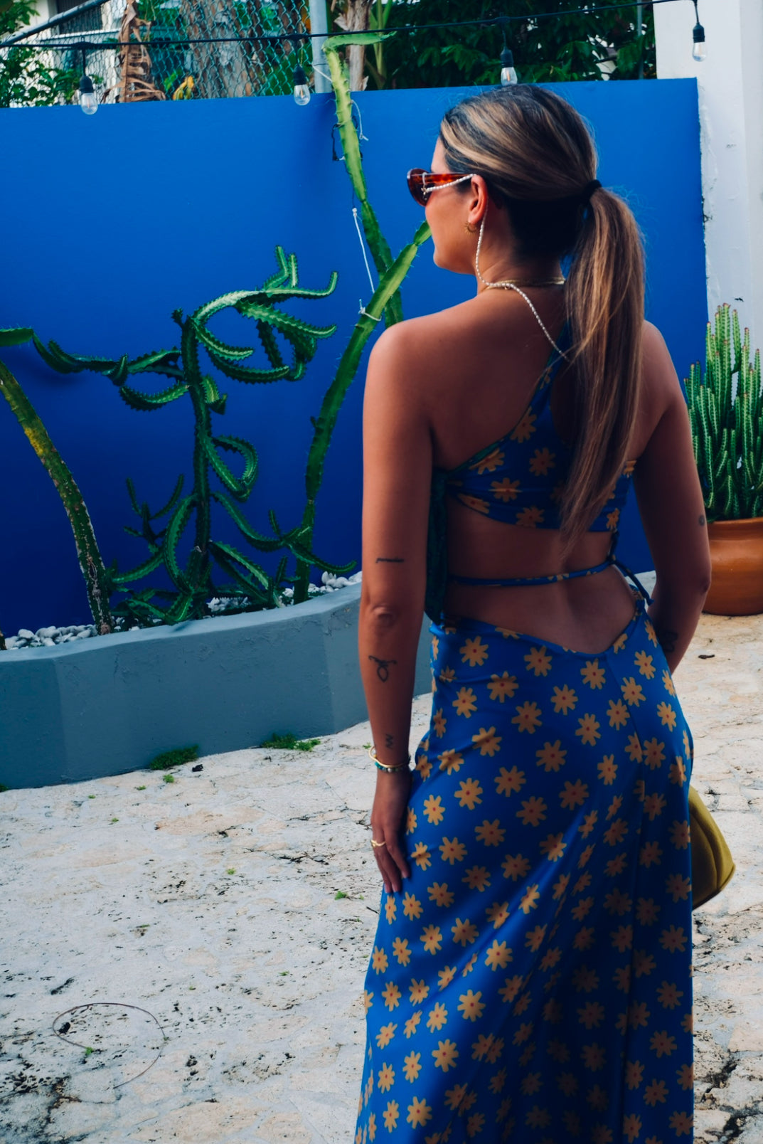 TROPICO POMPON MULTI DRESS